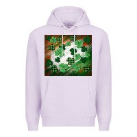 Lilac St. patricks day Premium Hoodie - FaDigitalArtStudio