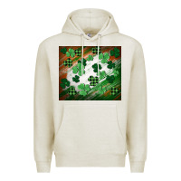 Oatmeal Heather St. patricks day Premium Hoodie - FaDigitalArtStudio
