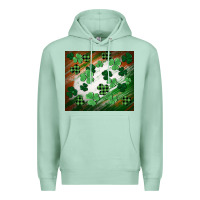 Seafoam St. patricks day Premium Hoodie - FaDigitalArtStudio