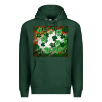 Sports Green St. patricks day Premium Hoodie - FaDigitalArtStudio