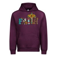 Mauve Wine faith Urban Hoodie - Artiststas