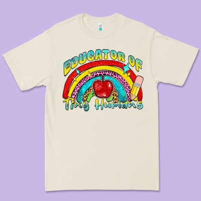 Educator Of Tiny Humans Premium Tee Designed By Nancycooperartshop