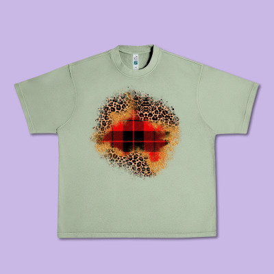 Christmas Patch Urban Heavy Tee Designed By Jahusdesignshop