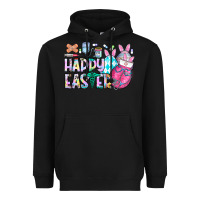 Black happy easter nurse Heavyweight Hoodie - CowhideDigitalArt