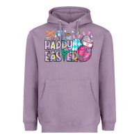 Lavender happy easter nurse Heavyweight Hoodie - CowhideDigitalArt