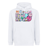 White happy easter nurse Heavyweight Hoodie - CowhideDigitalArt