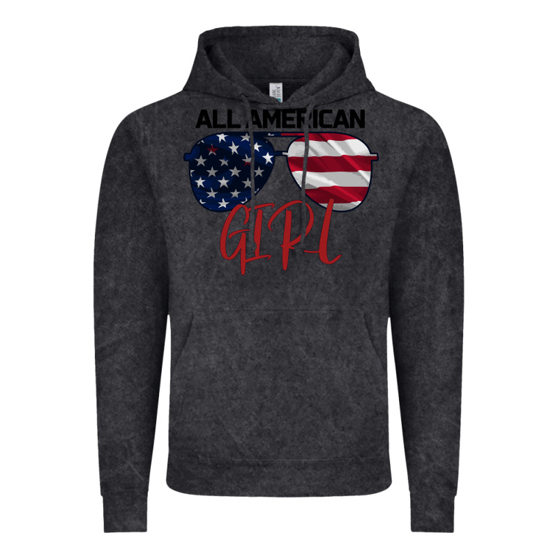 All American Girl Vintage Hoodie by Bettercallsaul | Teevron