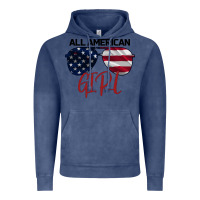 Vintage Denim All American Girl Vintage Hoodie - Bettercallsaul