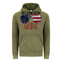 Vintage Olive All American Girl Vintage Hoodie - Bettercallsaul