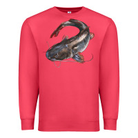 Cardinal Catfish Illustrations Premium Sweatshirt - LillyAllenDesigns
