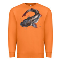 Carrot Catfish Illustrations Premium Sweatshirt - LillyAllenDesigns