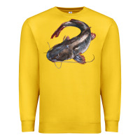 Lemon Catfish Illustrations Premium Sweatshirt - LillyAllenDesigns