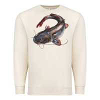 Sandshell Catfish Illustrations Premium Sweatshirt - LillyAllenDesigns