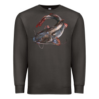 Smoke Catfish Illustrations Premium Sweatshirt - LillyAllenDesigns