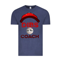 Vintage Denim Dibs On The Coach Baseball Vintage Tee - Bettercallsaul
