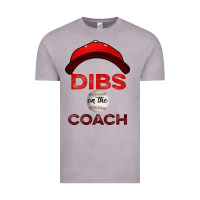 Vintage Zinc Dibs On The Coach Baseball Vintage Tee - Bettercallsaul