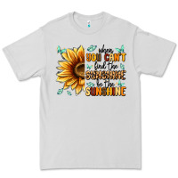 Dove Grey when you can't find the sunshine be the sunshine Premium Tee - MaliasSmallBusiness