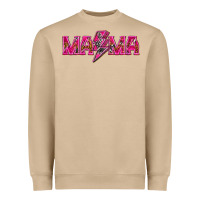 Mushroom Mama neon lightning bolt mother's day Heavyweight Sweatshirt - HowdyJamesFarm