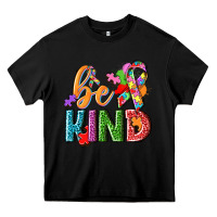 Black autism be kind Heavy Core Tee - NancyCooperArtShop