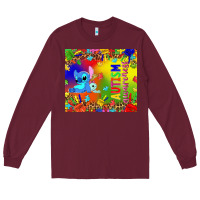 Burgundy Autism awareness with stitch tumbler Long Sleeve Tee - TumblerDesignByShophia