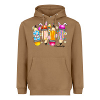 Toasted Coconut Easter Teacher Life Heavyweight Hoodie - CowhideDigitalArt