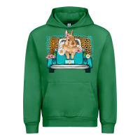 Emerald easter bunny truck Urban Hoodie - Artiststas