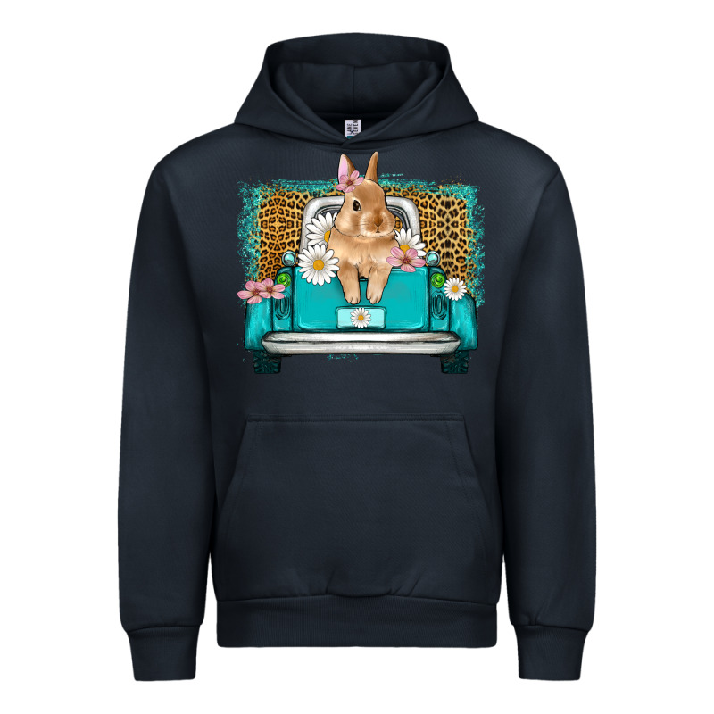 Easter Bunny Truck Urban Hoodie by Artiststas | Teevron