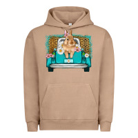 Pigment Burro easter bunny truck Urban Hoodie - Artiststas