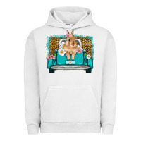 Pigment Lunar Rock easter bunny truck Urban Hoodie - Artiststas