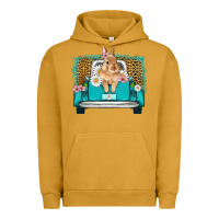 Pigment Peanut Butter easter bunny truck Urban Hoodie - Artiststas