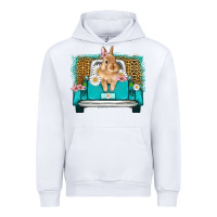White easter bunny truck Urban Hoodie - Artiststas