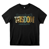 Black she speaks with wisdom proverbs 31 26 Heavy Core Tee - NancyCooperArtShop