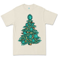 Bone christmas tree with gemstones Premium Tee - MaliasSmallBusiness