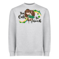 St. Patrick' Too Cute To Pinch Heavyweight Sweatshirt | Teevron