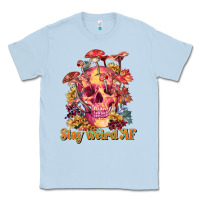 Dusty Blue stay weird af Classic Tee - RanaPortraitStore