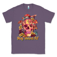 Lavender stay weird af Classic Tee - RanaPortraitStore