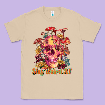 Stay Weird Af Classic Tee Designed By Ranaportraitstore