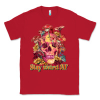 Red stay weird af Classic Tee - RanaPortraitStore