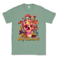 Sage stay weird af Classic Tee - RanaPortraitStore