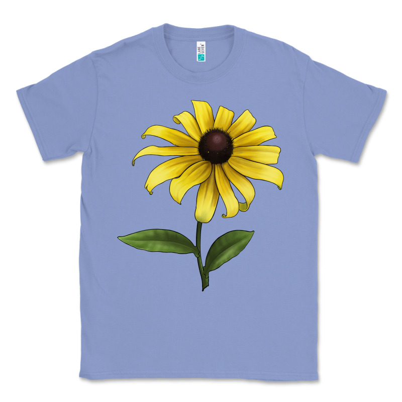 Black Eyed Susan Flower Illustrations Classic Tee by LillyAllenDesigns | Teevron