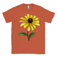 Copper Black Eyed Susan Flower Illustrations Classic Tee - LillyAllenDesigns