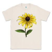 Natural Black Eyed Susan Flower Illustrations Classic Tee - LillyAllenDesigns