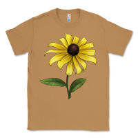 Toasted Coconut Black Eyed Susan Flower Illustrations Classic Tee - LillyAllenDesigns