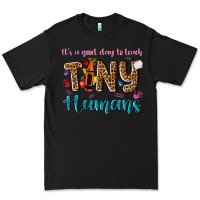 Black its a good day to teach tiny humans Premium Tee - NancyCooperArtShop
