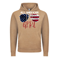 Vintage Coffee All American Girl Vintage Hoodie - Bettercallsaul