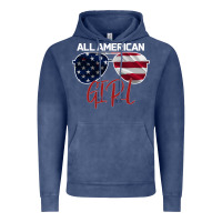 Vintage Denim All American Girl Vintage Hoodie - Bettercallsaul