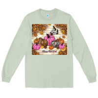Matcha happy fall y'all cowgirl Long Sleeve Tee - TumblerDesignByShophia