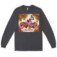 Smoke happy fall y'all cowgirl Long Sleeve Tee - TumblerDesignByShophia