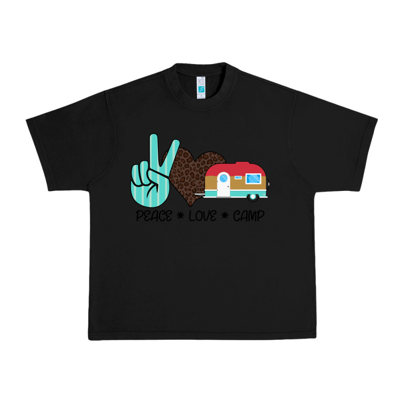 Peace Love Camp Urban Heavy Tee by Bettercallsaul | Teevron