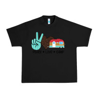 Black Peace Love Camp Urban Heavy Tee - Bettercallsaul